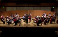 One, for string orchestra, live premiere, by D. Riley Nicholson