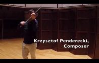 Krzysztof Penderecki: Tanz;  Robert Simonds, violin