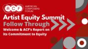 Welcome & ACF Equity Report